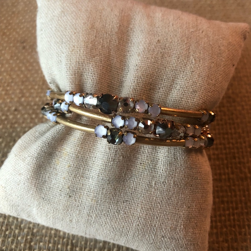 Stella & Dot Isabelle Wrap Bracelet- Gold